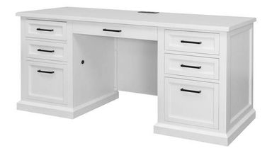 Modern Wood Writing Desk  Martin Furniture WLA004