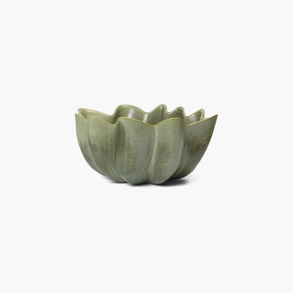 Nium Bowl, Dark Sage, Small at Design Within Reach