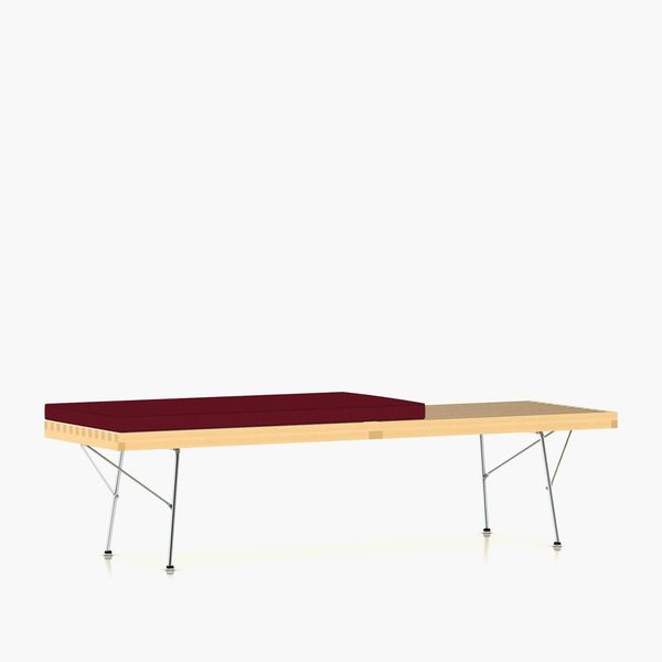 Nelson Platform Bench Cushion, Crimson Dark Dark, 36" at Design Within Reach