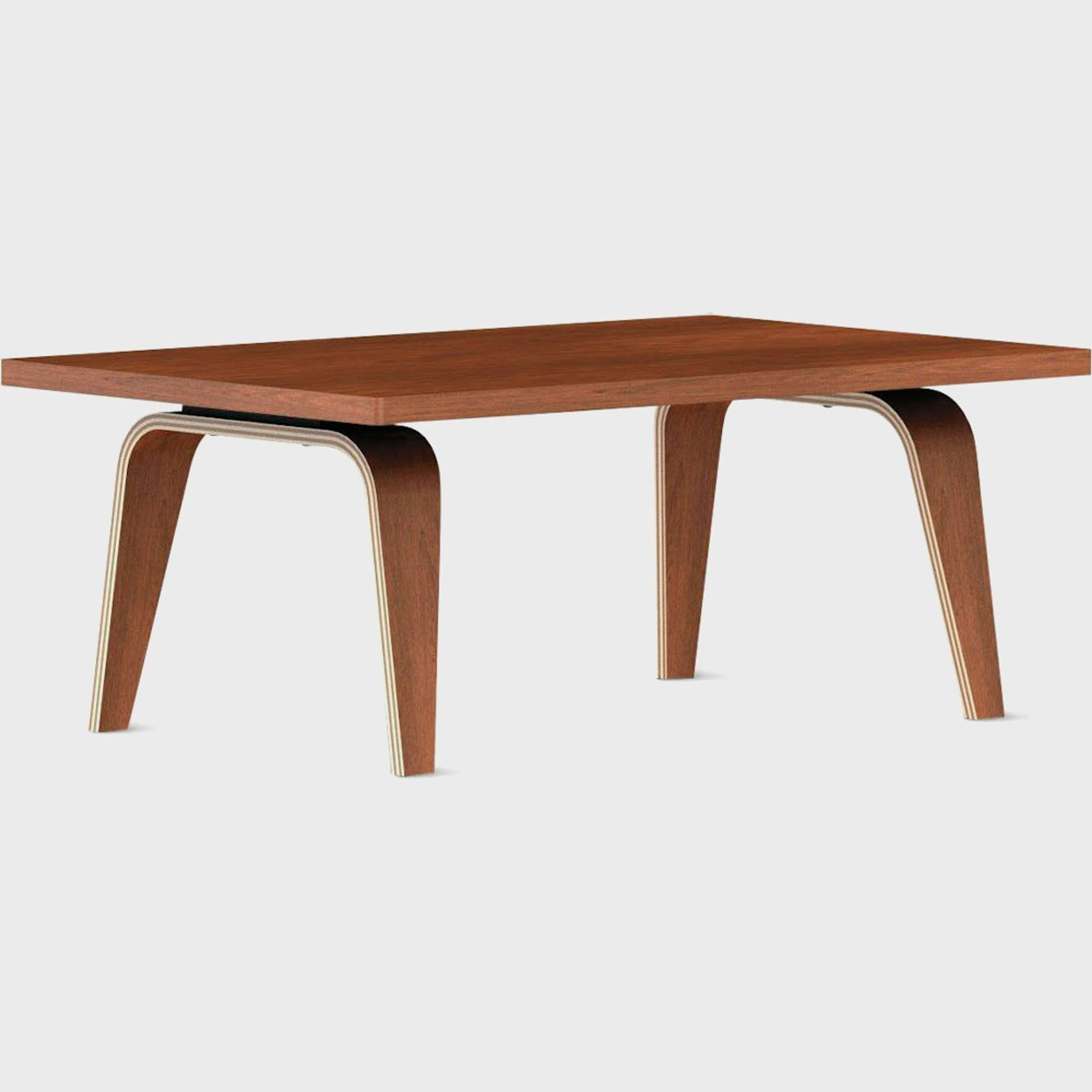 Eames Rectangular Coffee Table | Authentic Herman Miller Walnut