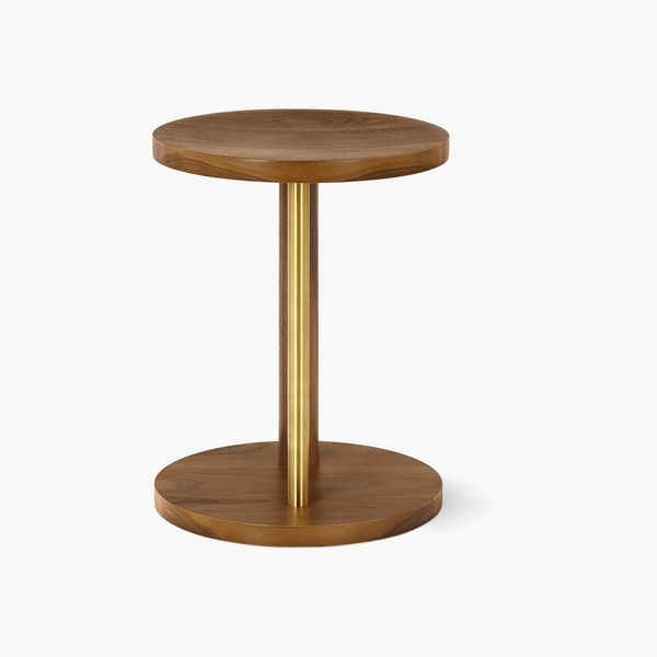 Spot Stool, Dining Height, Walnut at Design Within Reach