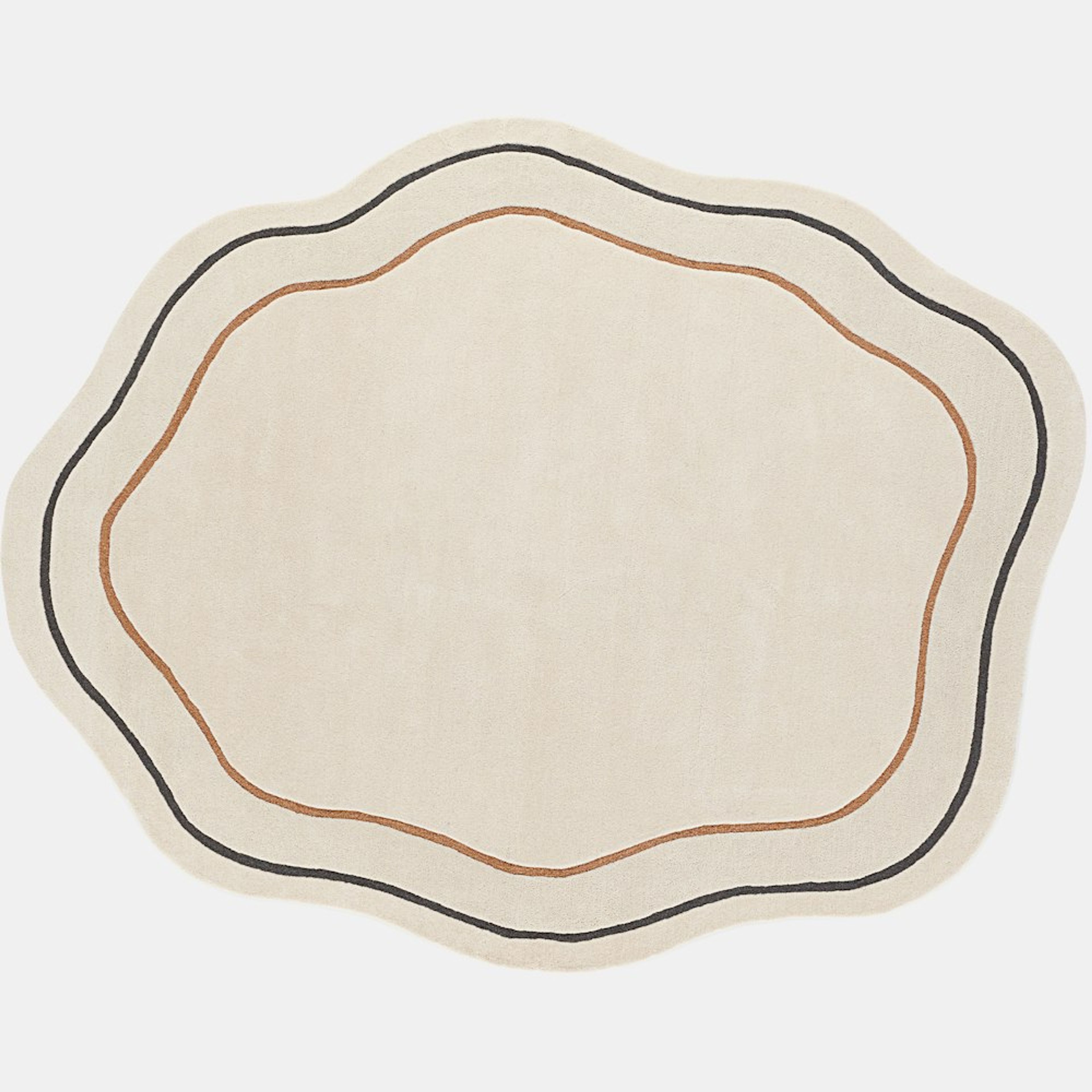 Lumi Handtufted Wool Rug | Modern Patterned Area Rug - DWR