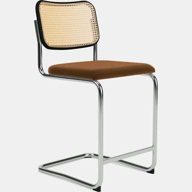 Cesca Stool With Upholstered Seat Pad – Design Within Reach