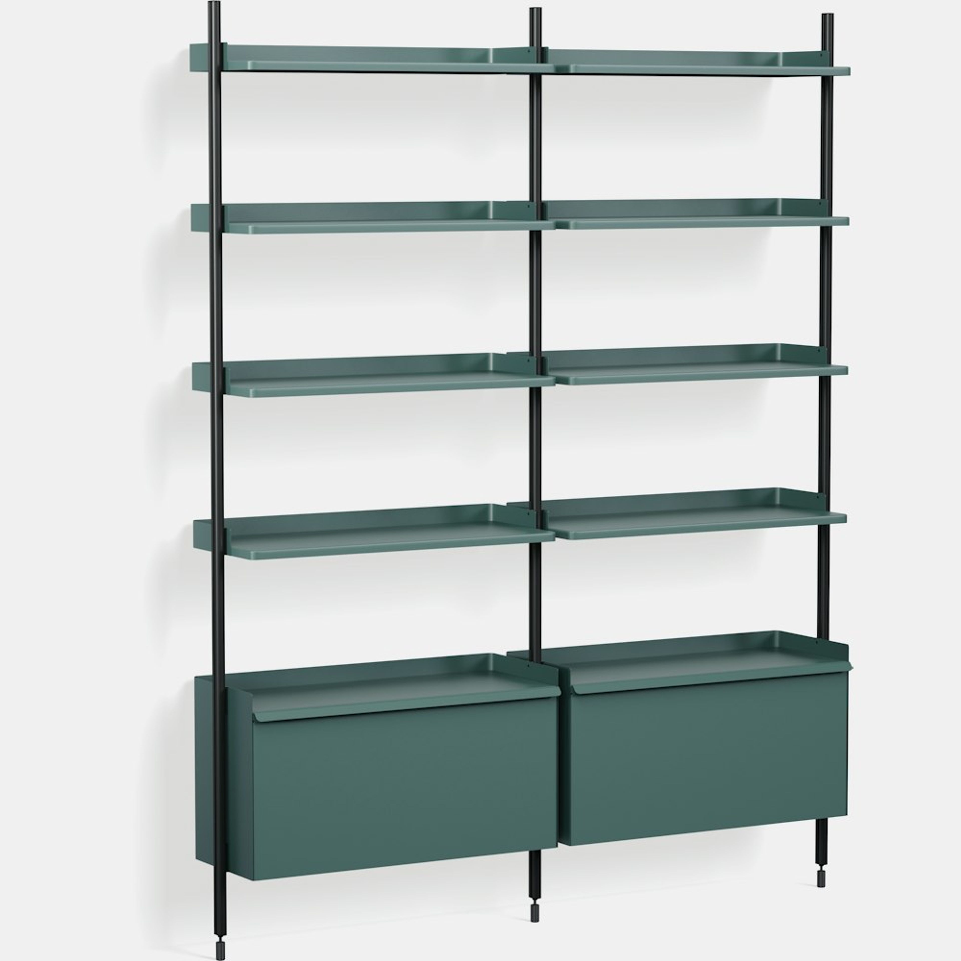 Pier Library 2 Bay Shelving | Design Within Reach