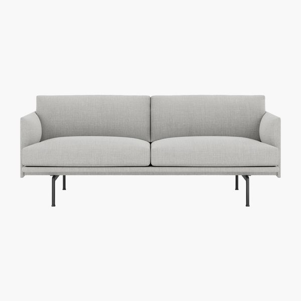 Outline Sofa, 2 Seater, Grey at Design Within Reach