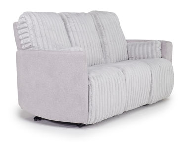 Jessica 2 Power Sofa in Presley Fog/Charlotte Mist