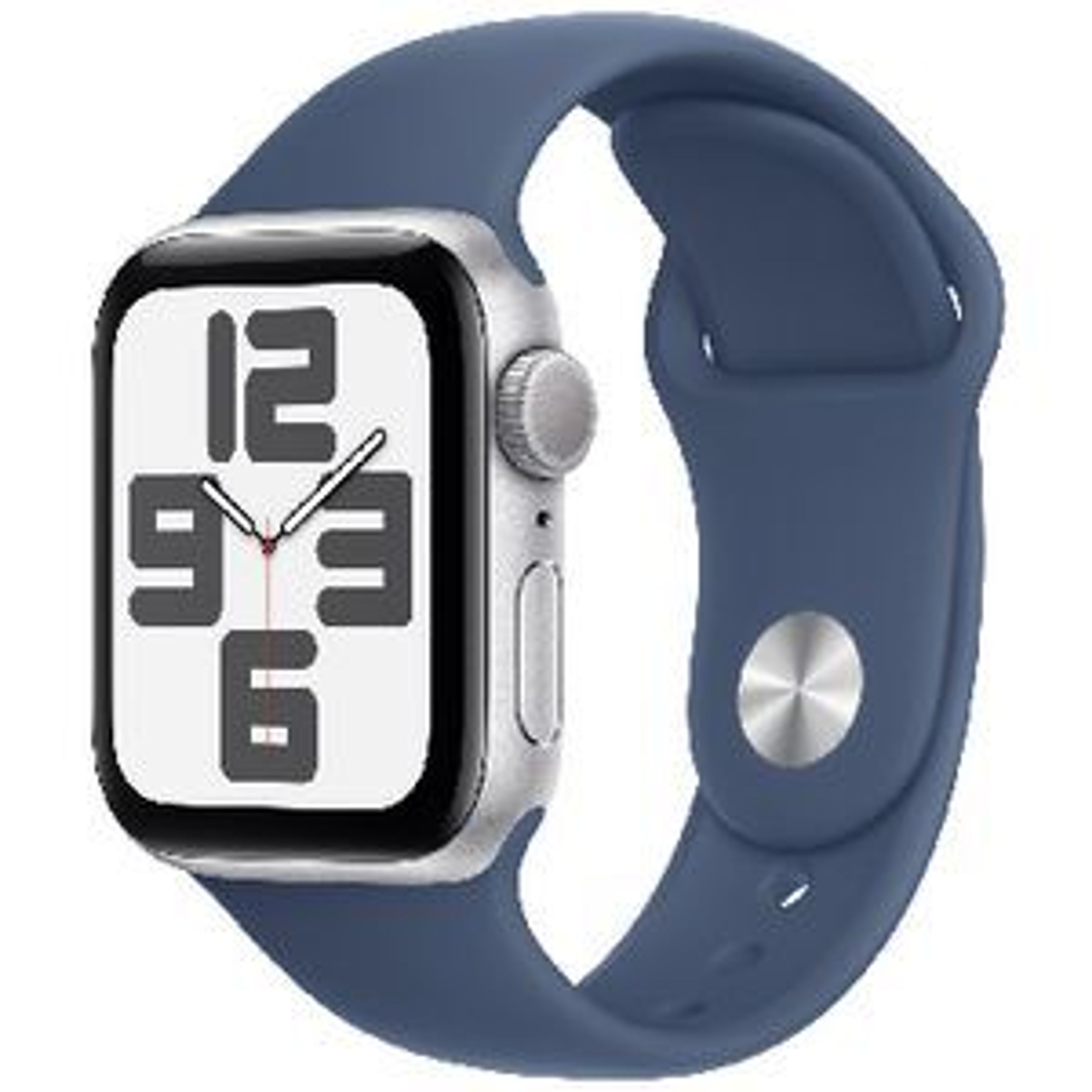 Apple Watch SE GPS 40mm Silver Case Denim Band S/M