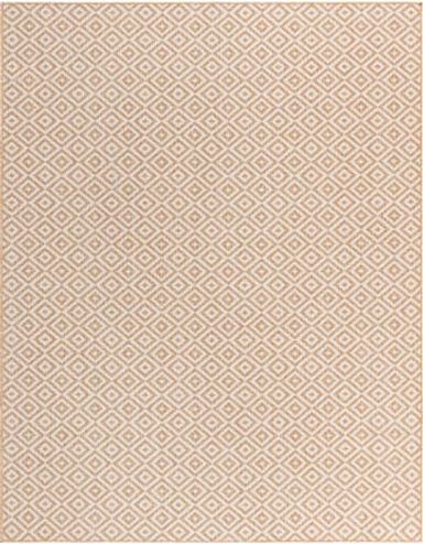 Beige 7' 10 x 10' Jill Zarin Costa Rica Indoor / Outdoor Rug | Rugs.com