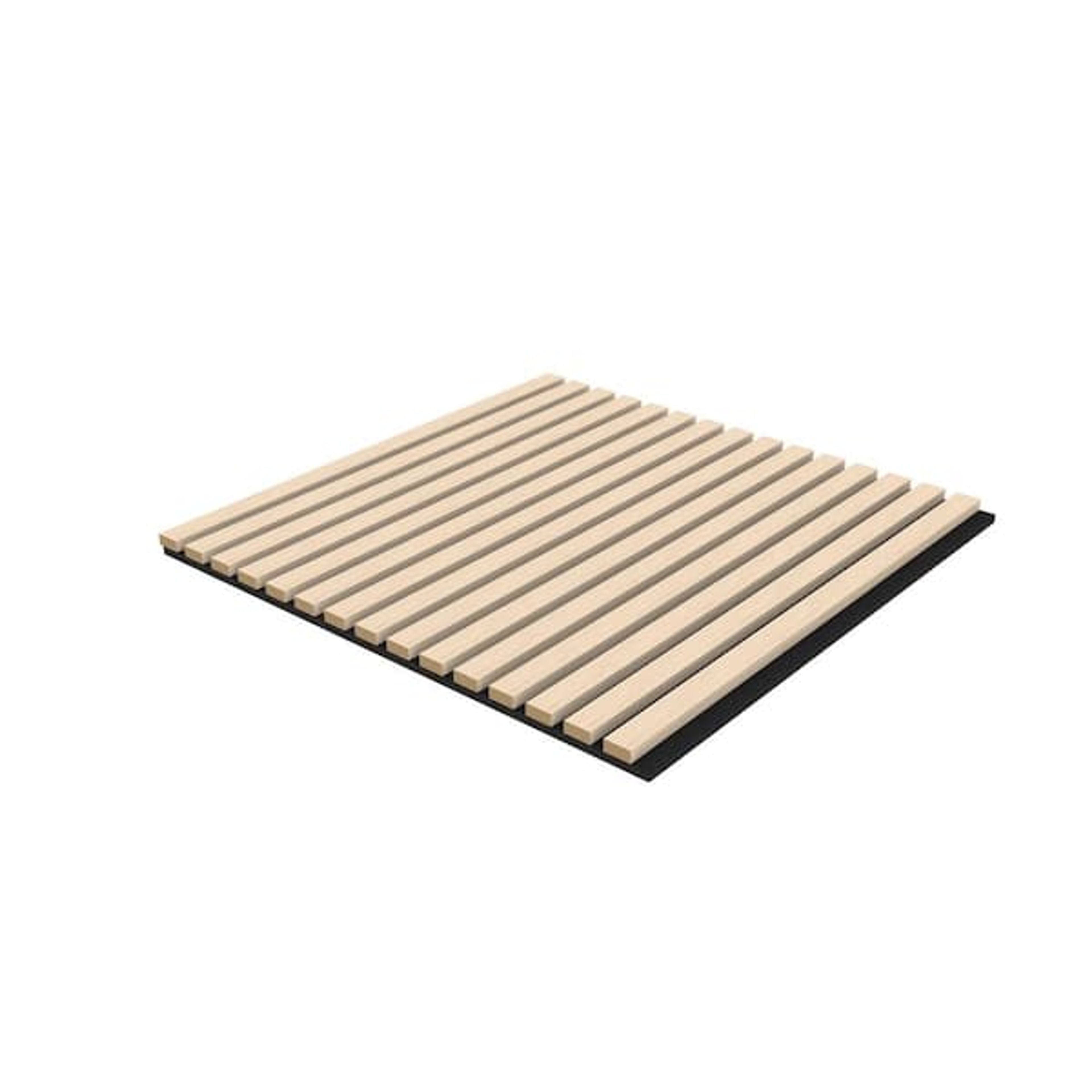 3D Acoustic MDF Wall Panels - 15.5 sq ft Coverage 4-Pack