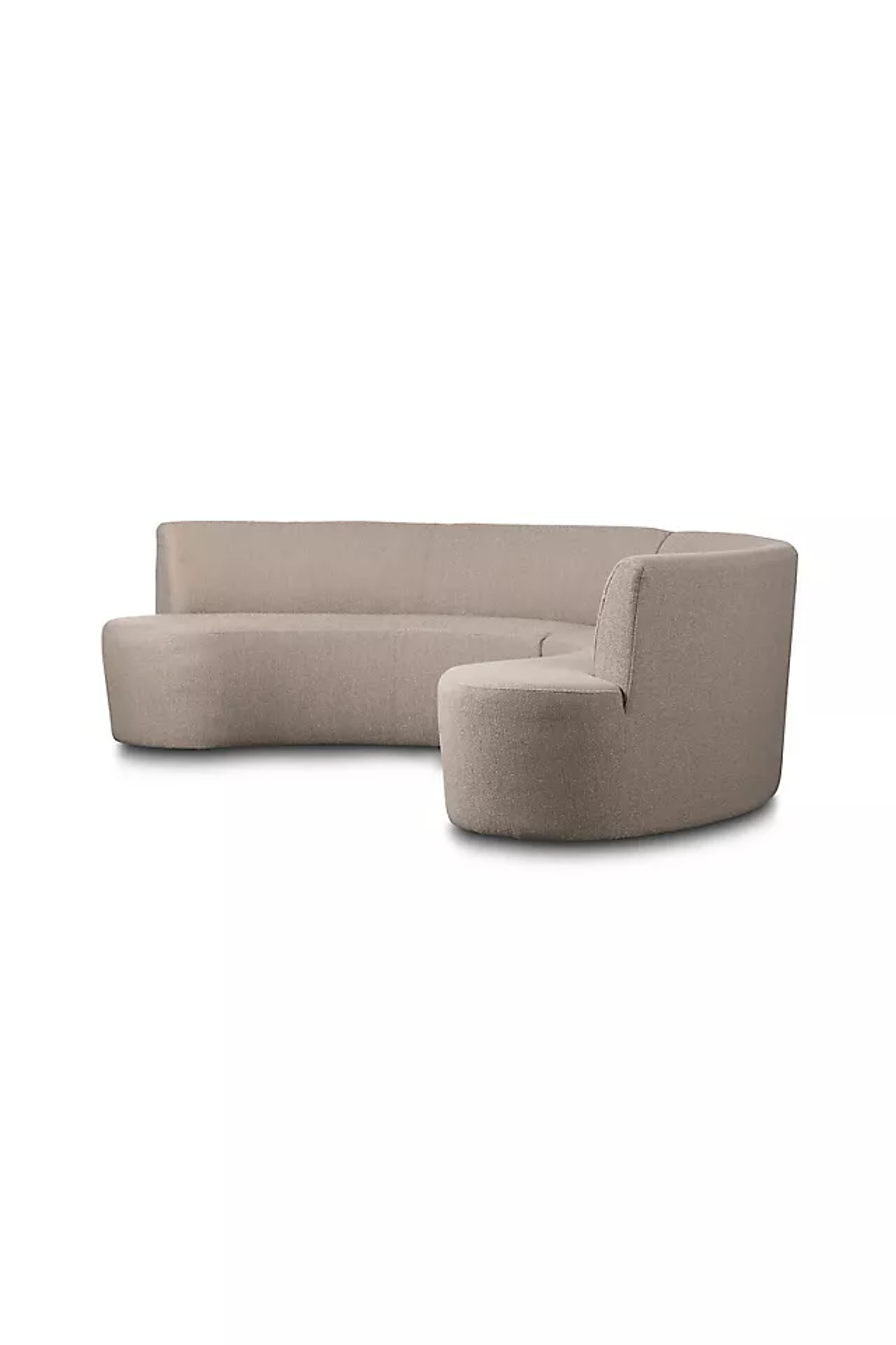 Sanda Curved Dining Banquette - Elegant & Durable
