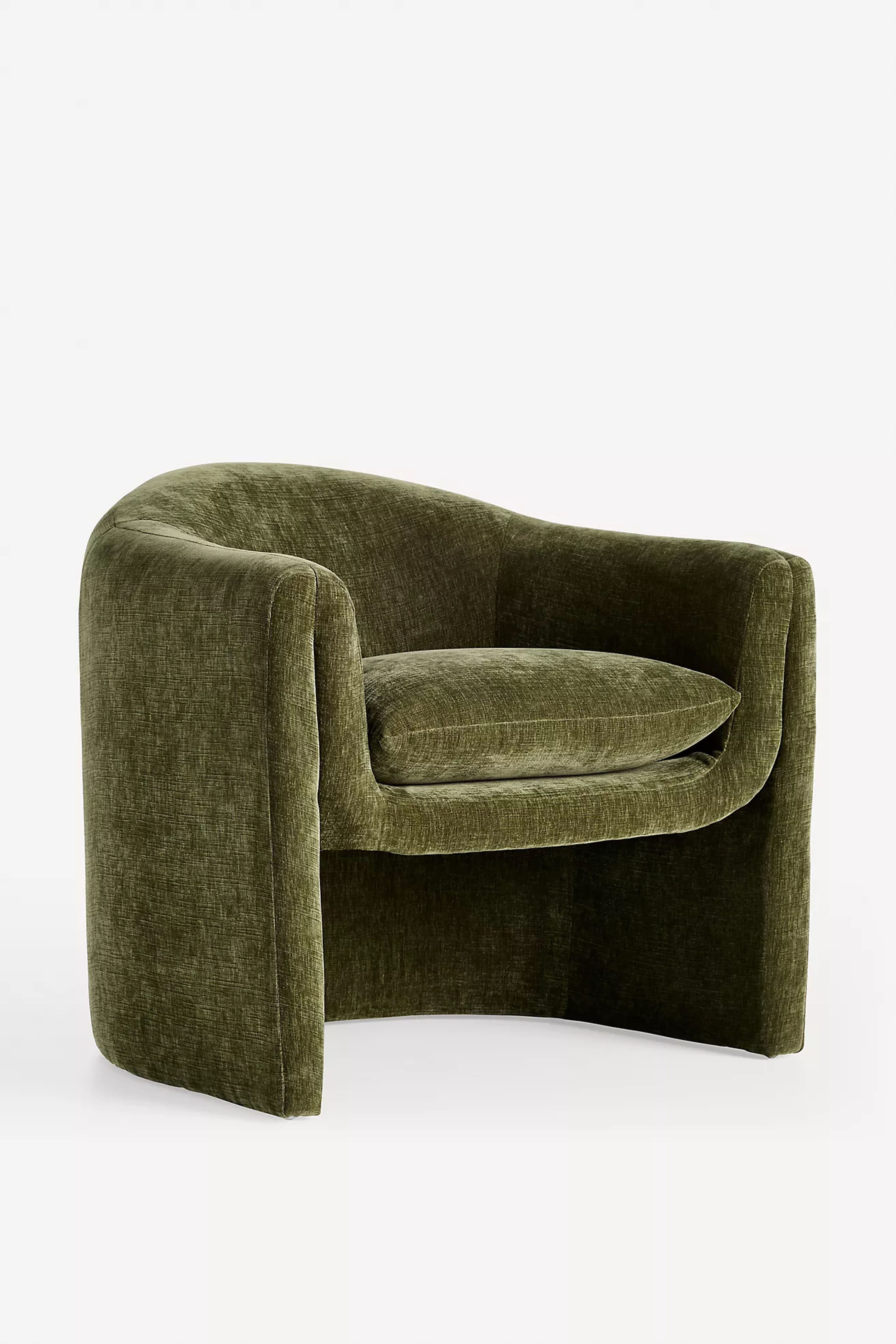 Morgan Contessa Moss Sculptural Chair - Anthropologie
