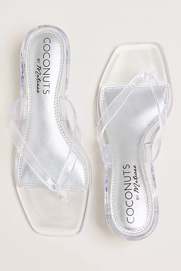 Margo Flip-Flop Kitten Heel Sandals