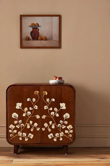 Toulouse Bone Inlay Entryway Cabinet