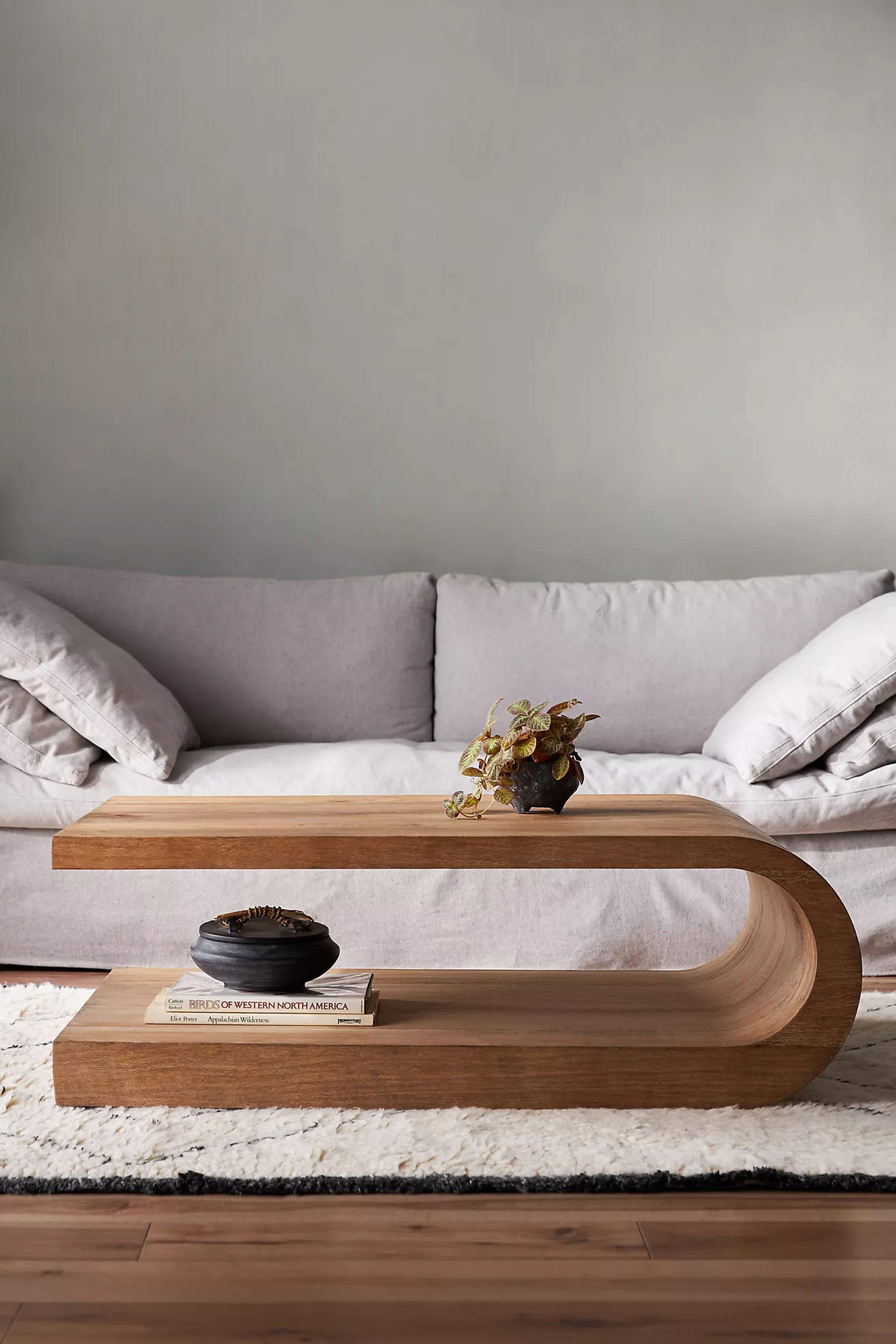 Palma Reclaimed Wood U-Shaped Coffee Table