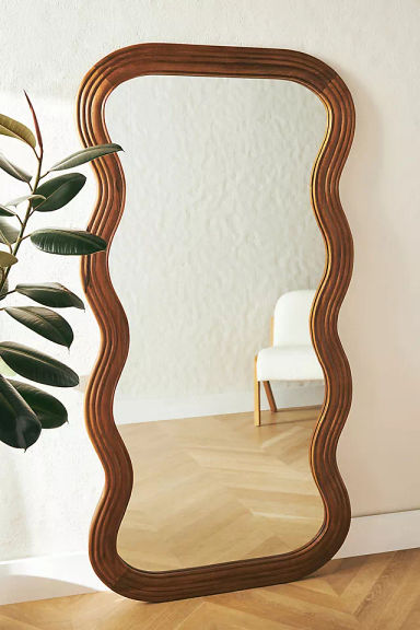 Frances Tropical Hardwood Mirror