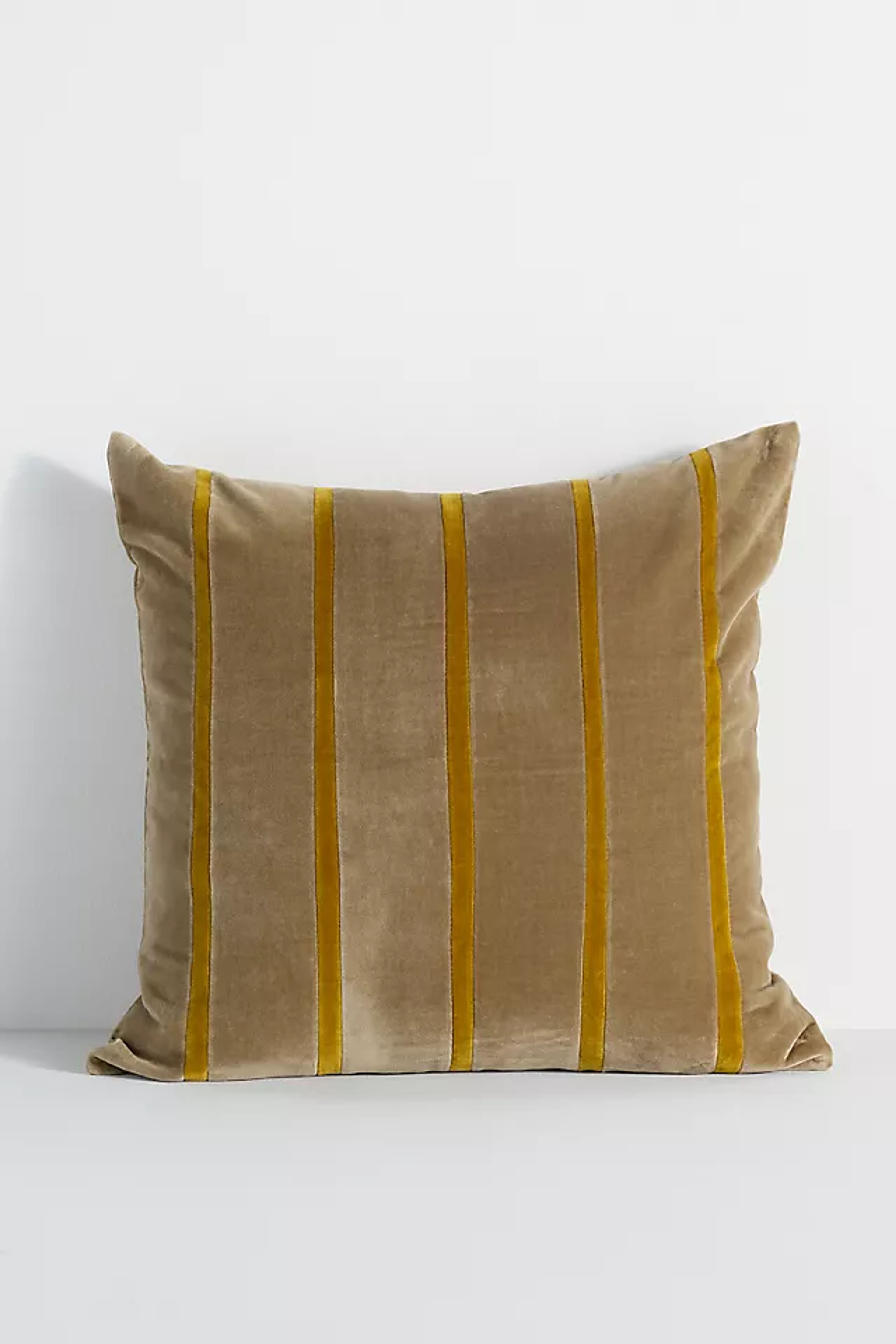 Christina Lundsteen Pippa Velvet Striped Cushion Cover