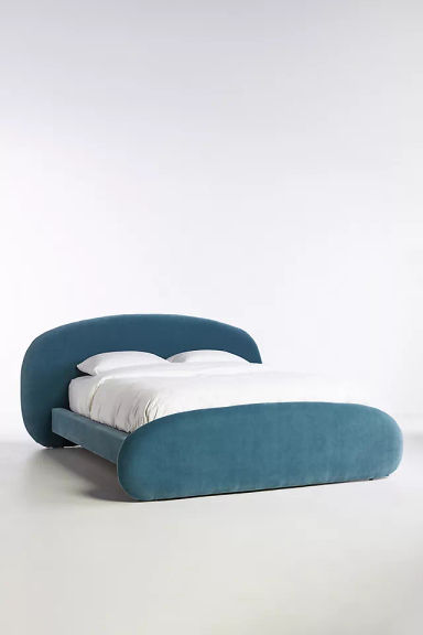 Opal Performance Velvet Pebble Bed