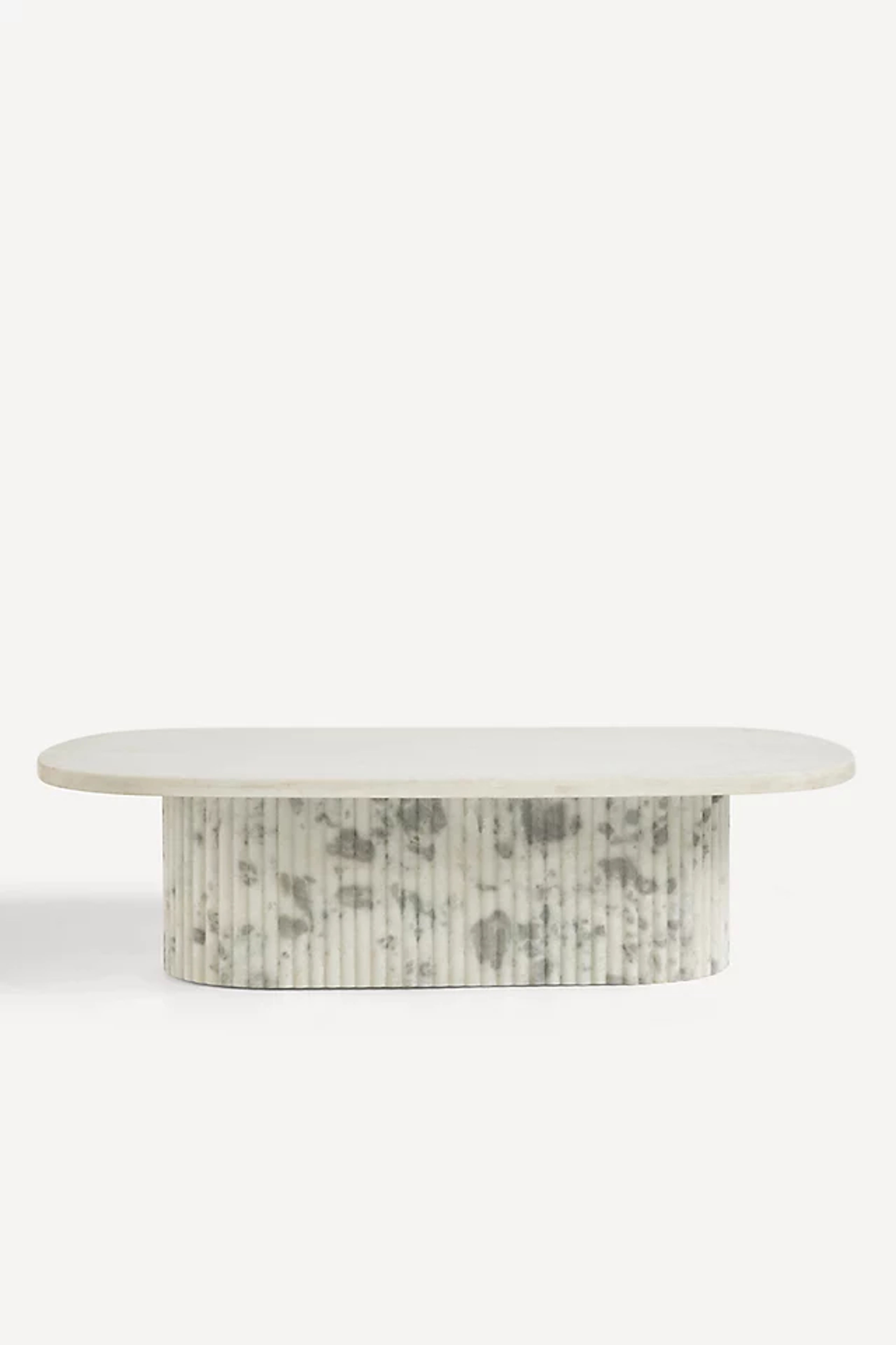 Kanta Oval 55" Marble Coffee Table | Elegant & Durable