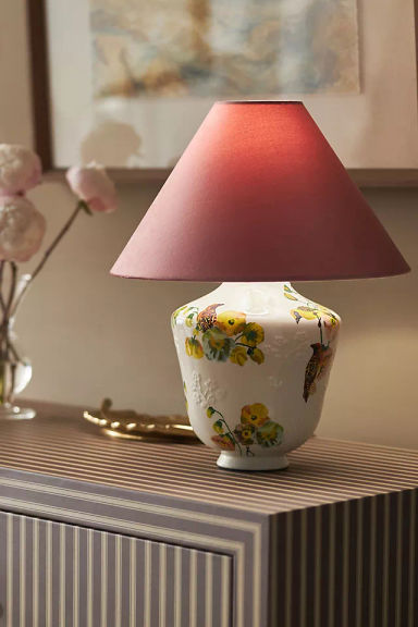 Nathalie Lete Ceramic Bird Table Lamp