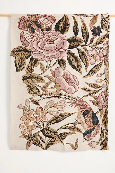 Caliope Bird Woven Tapestry