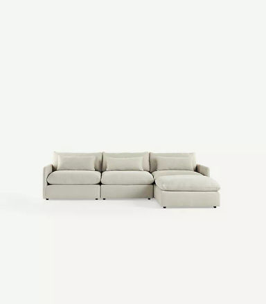 James 3-Piece Ottoman Sectional