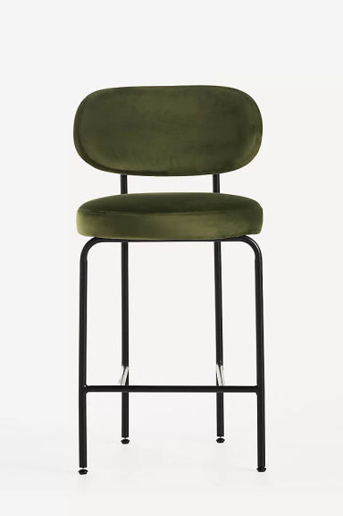 Velvet Tashi Counter Stool