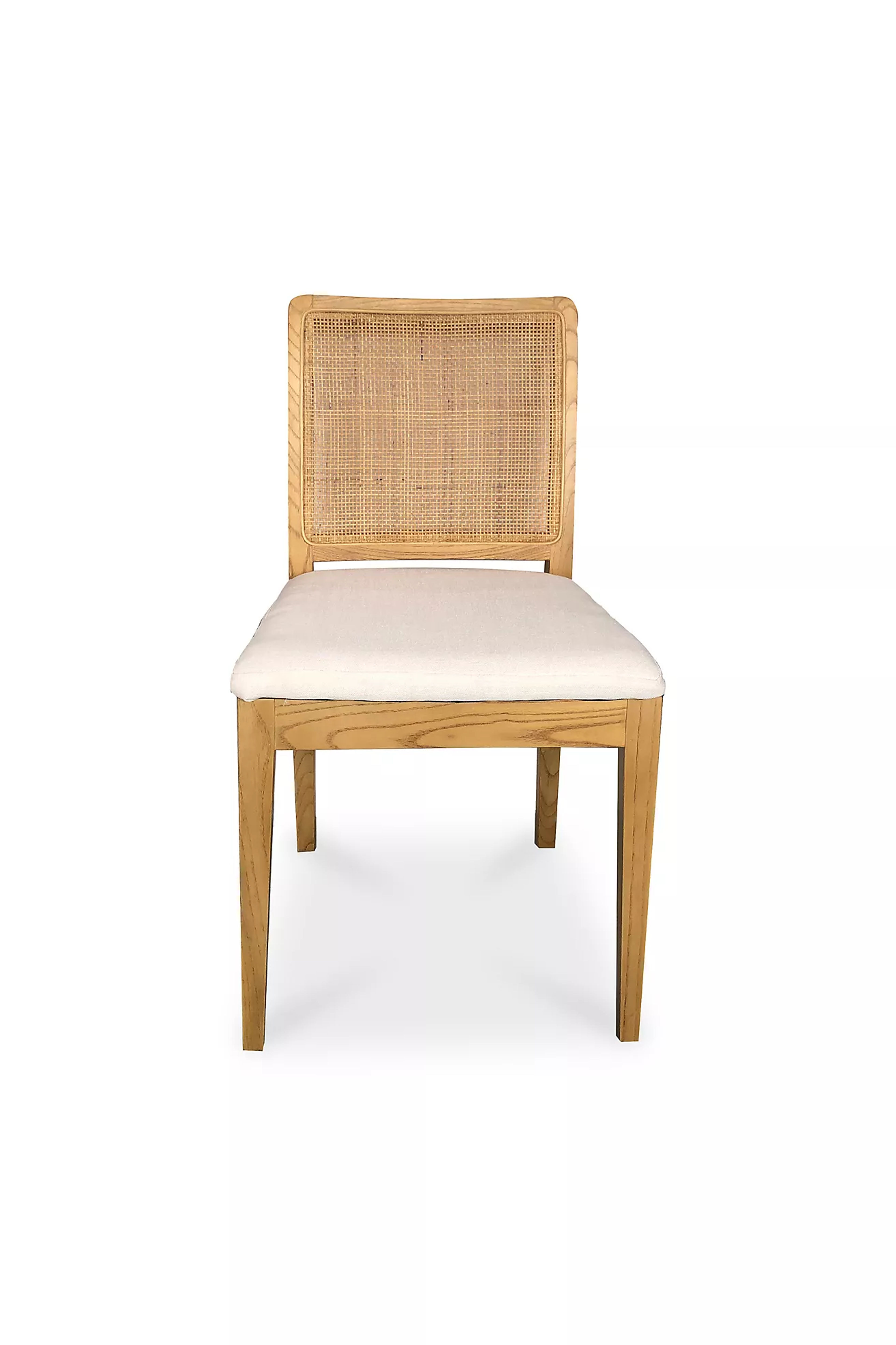 Orville Elm Wood Dining Chairs Set of 2 | AnthroHome