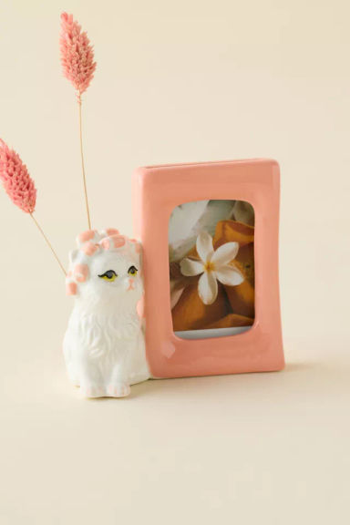 Diva Cat INSTAX MINI Ceramic Picture Frame Vase