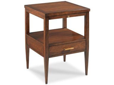 Woodbridge Furniture Bedroom Toulon Bedside Table 1279-10 at Klingman's