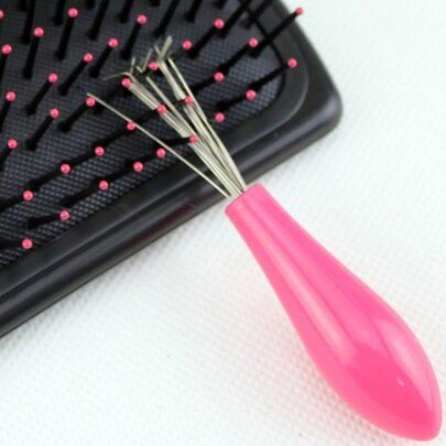 1pc Polyresin Handle Hair Brush Cleaner, Creative Hair Comb Cleaning Claw Remover, Hair Brush Cleaning Tool,Kitchen,Bathroom,Home,Household Supplies C