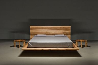 Bett MOOD 200x220 minimalistisches Schwebebett modern Design | Kaufen auf Ricardo