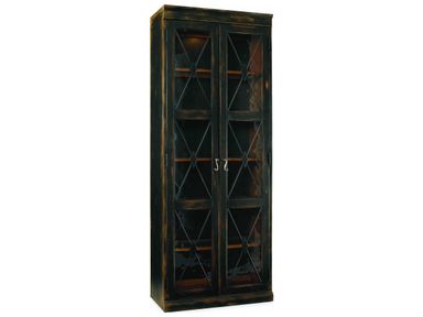 Hooker Furniture Sanctuary Hardwood Black Display Cabinet