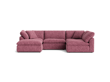 Bryant U-Sofa Bumper Sectional (5 piece)