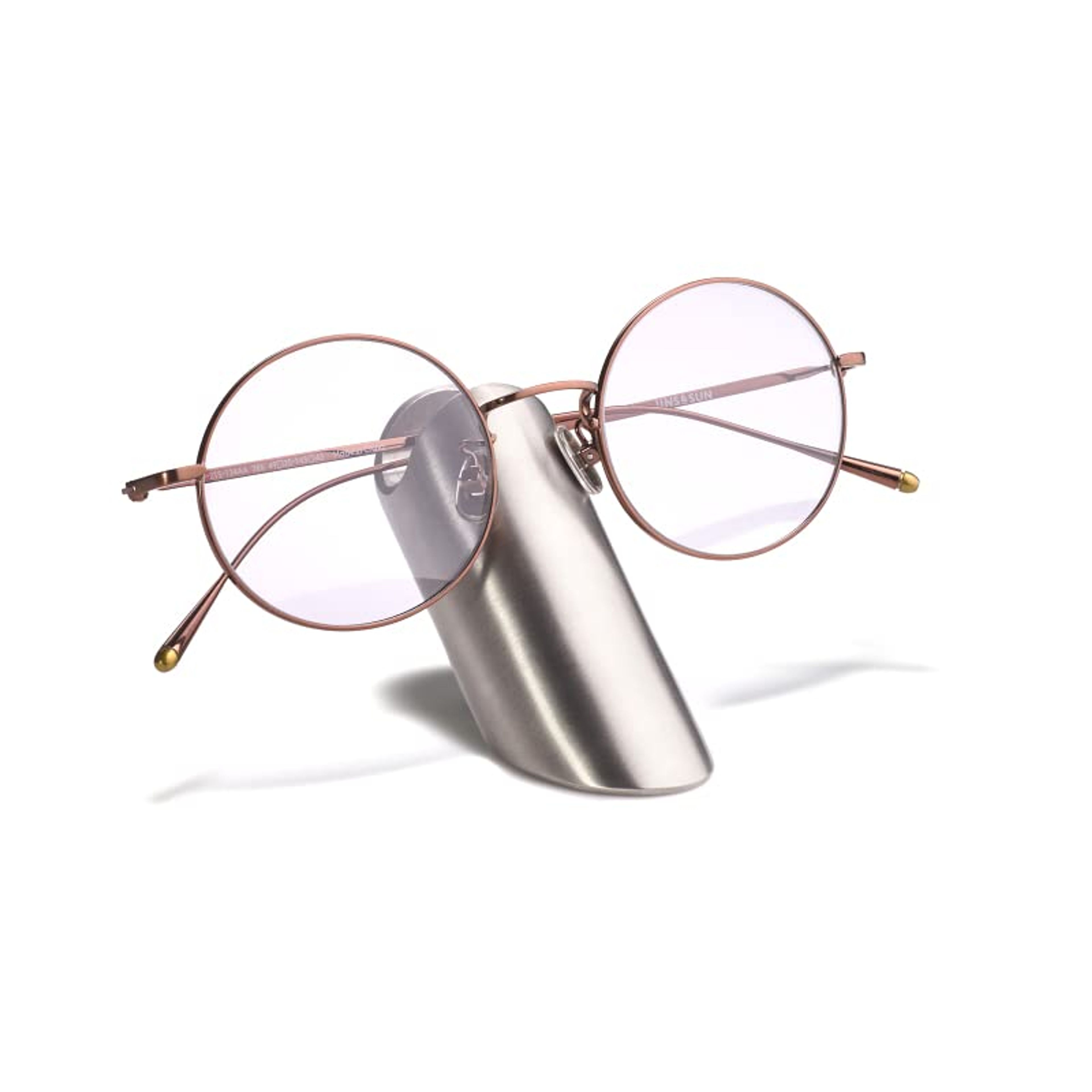 Craighill Stainless Steel Eyewear Stand - Modern Glasses Holder 3"