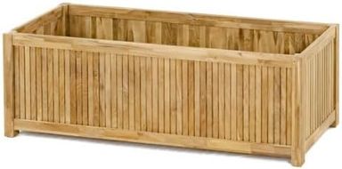Amazon.com : Teak Rectangular Planter 5 Ft : Patio, Lawn & Garden