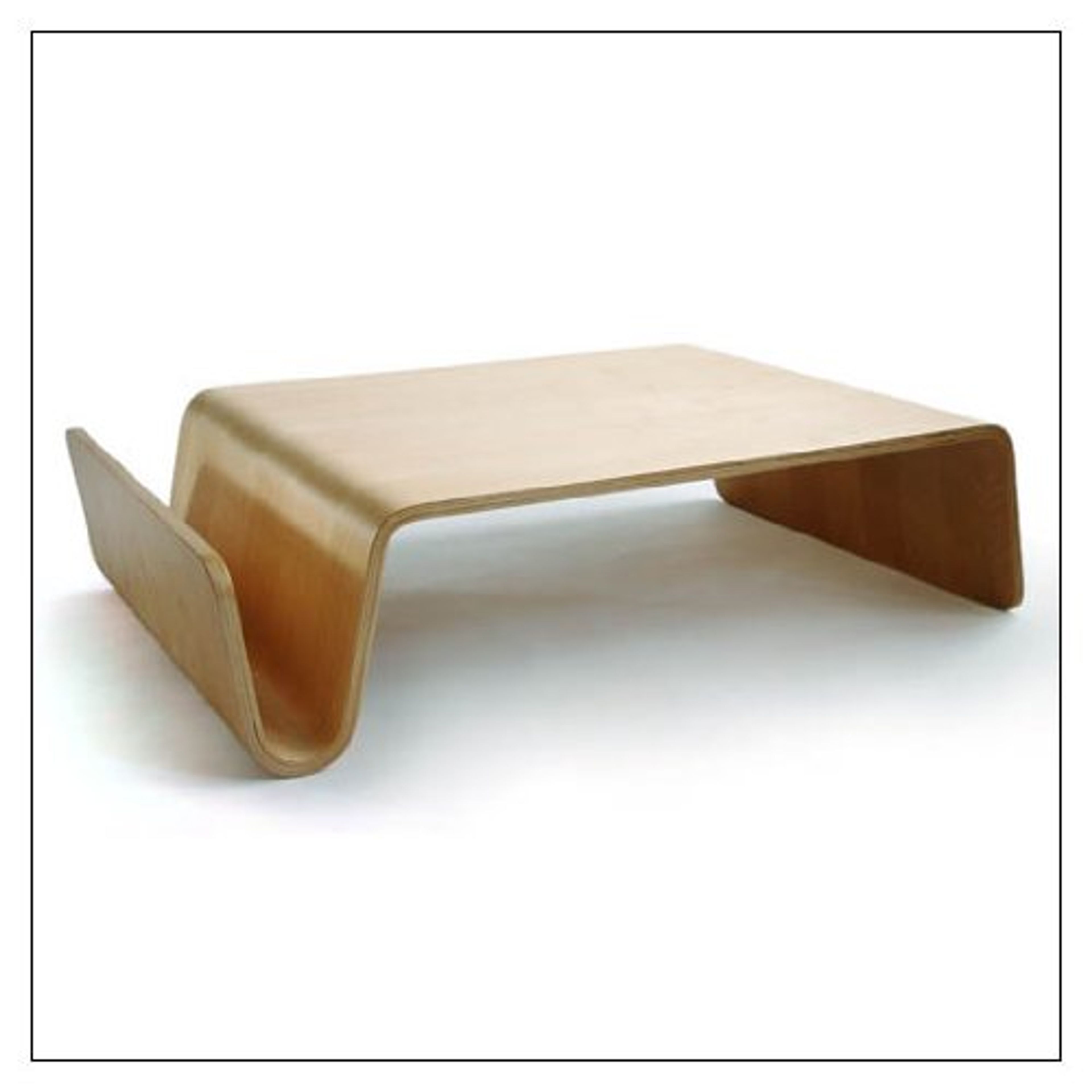 OFFI Scando Modern Coffee Table Birch Finish Authentic Design