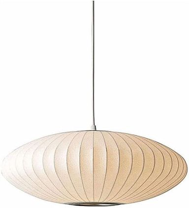 Modern Hanging Lights Silkworm Cocoon Chandelier Single Head Lantern Flat Shape Pendant Light for Coffee House Dining Room Showroom Hollow Hanging Lamp HOBIBA(Size:50cm)