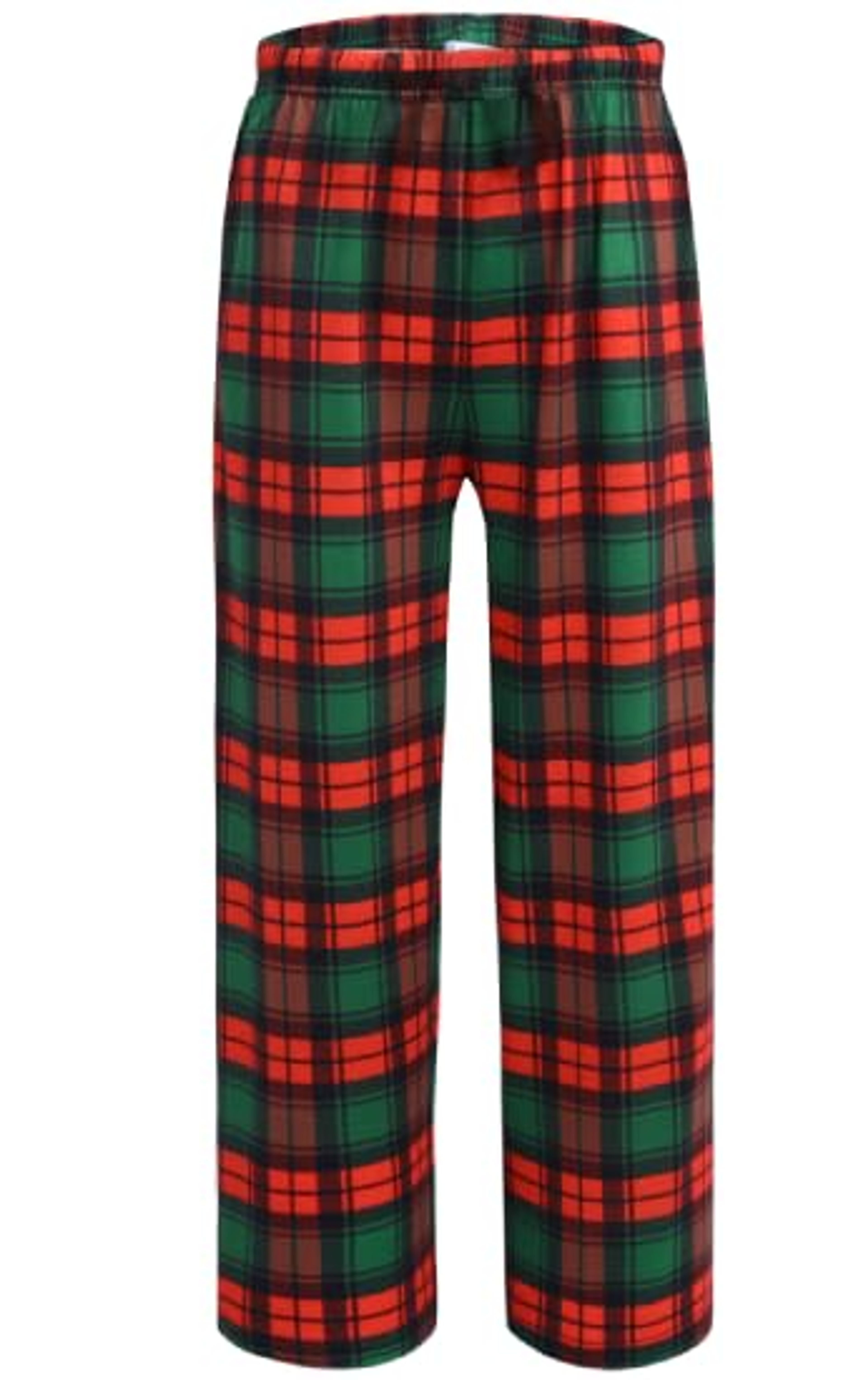 Ekouaer Boys Plaid Pajama Pants with Pockets, 4-14 Years