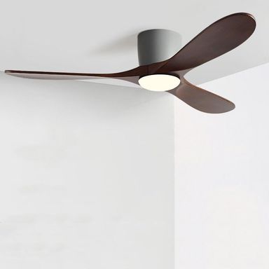 Ceiling Fans With Lights Flush Mount Ceiling Fan Light With 3 Colors Remote Control Lighting Ceiling Fans Reversible Quiet 6 Speeds Ceiling Fans Kits For Bedroom Patio Farmhouse Ceiling Fan With Lamps Pink 132CM