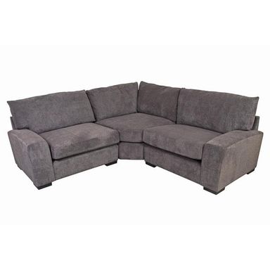 Porter Designs Clayton Sectional, Regular, Gray Dark Gray