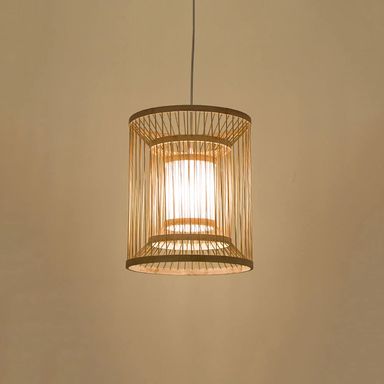 Hand-Woven Chandeliers in Southeast Asia Japanese Style Bamboo Chandelier Undeformed Bamboo Wicker Rattan Bamboo Lamp for Restaurant Tatami Clothing Store Restaurant Lighting