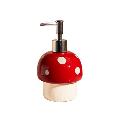 Mushroom Soap Dispenser, Kitchen and Bathroom Decor, Cottage core Decor