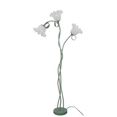 Vertical 3 Heads Flowers Lily Floor Lamp Creative Lily of The Valley Floor Lamp Living Room Sofa Side Bedroom Bedside 3heads