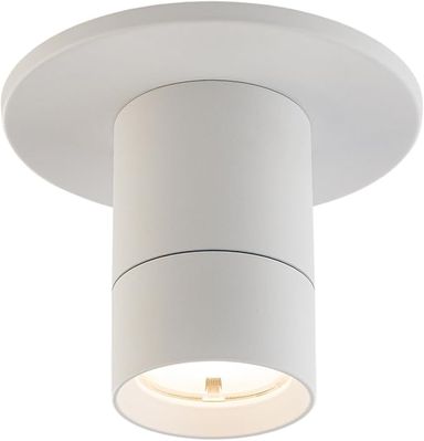 WAC Lighting Twist-N-Lite LED 3.5in Surface Mount Cylinder Regressed Downlight with 5CCT Selectable Color Temperature in White - Amazon.com