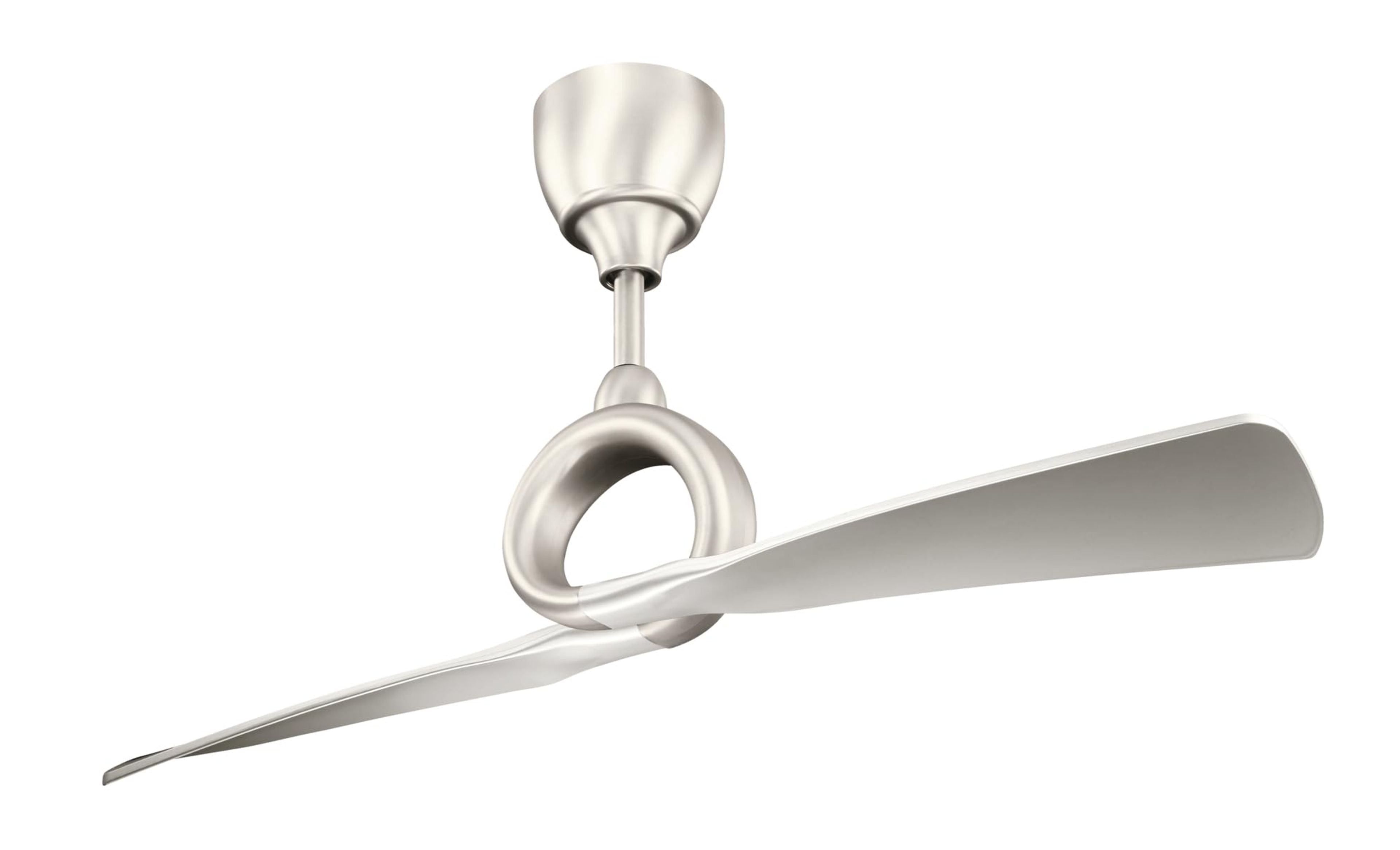 Kichler Link 54" Brushed Nickel Ceiling Fan with Remote 300168NI