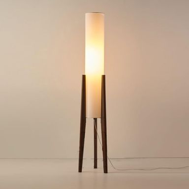 Floor Lamp for Living Room Bedroom Standing lamp with 3 Color Temperatures, Fabric Shades, Foot Switch, Industrial Tall Decoration Light, Farmhouse Rustic