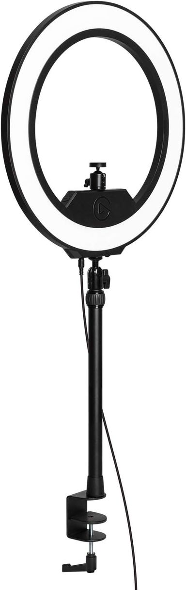 Amazon.com: Elgato Ring Light - Premium 2500 lumens Light with desk clamp and ball mount for Streaming, TikTok, Instagram, Home Office, Temperature and Brightness app-adjustable on Mac, PC, iOS, Android : Electronics