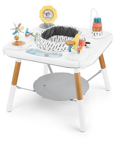 Amazon.com : Skip Hop Discoverosity Montessori-Inspired 3-Stage Activity Center & Play Table for Baby Ages 4m+ : Toys & Games