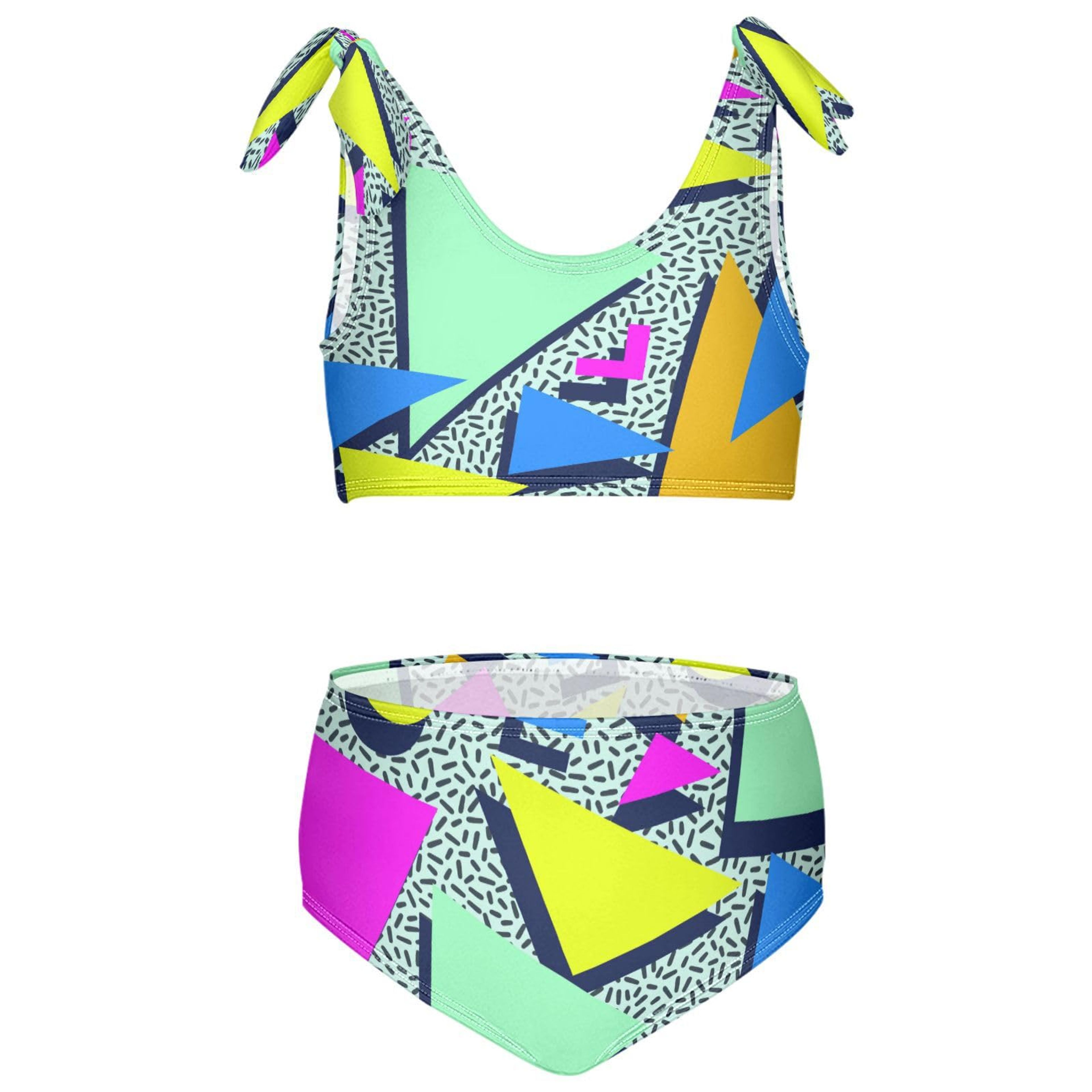 Boccsty Girls Summer Bikini Set 2-Piece Swimsuit 3T-12T