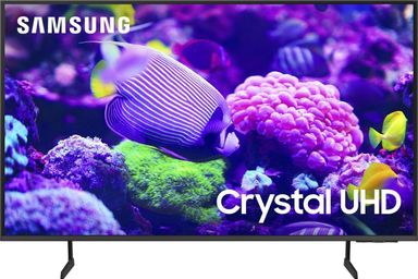 SAMSUNG 65-Inch Class Crystal UHD 4K DU7200 Series HDR Smart TV w/Object Tracking Sound Lite, PurColor, Motion Xcelerator, Mega Contrast, Q-Symphony (UN65DU7200, 2024 Model) 65-Inch TV Only